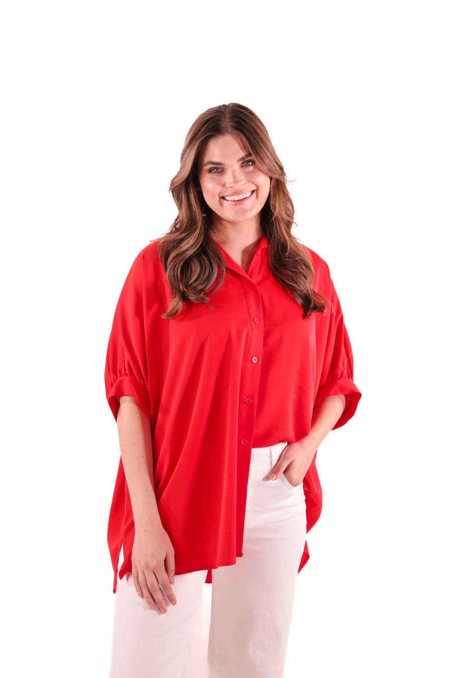 Jess Lea - Wholesale Button Down Shirt - Women's - Oakley Oversized Top11