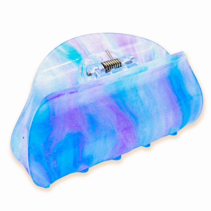 Pince à cheveux tie-dye moyenne - Barbe à papa pour la vente par Frog Sac