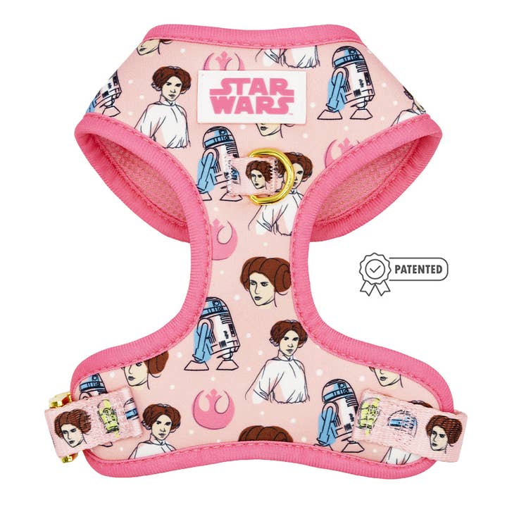 Dog Adjustable Harness - STAR WARS™ Princess Leia for wholesale by SASSY WOOF