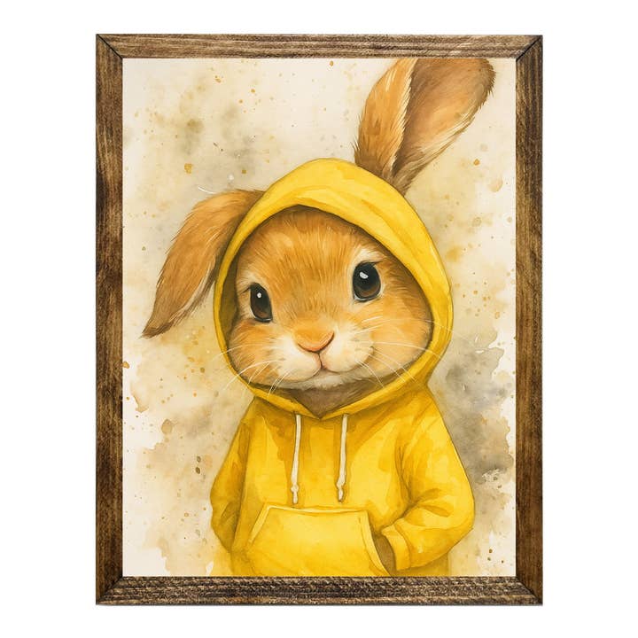 ARTISTIC SERIES TIMBERLAND-SÖT KANIN HOODIE för wholesale av Jarmz Designs