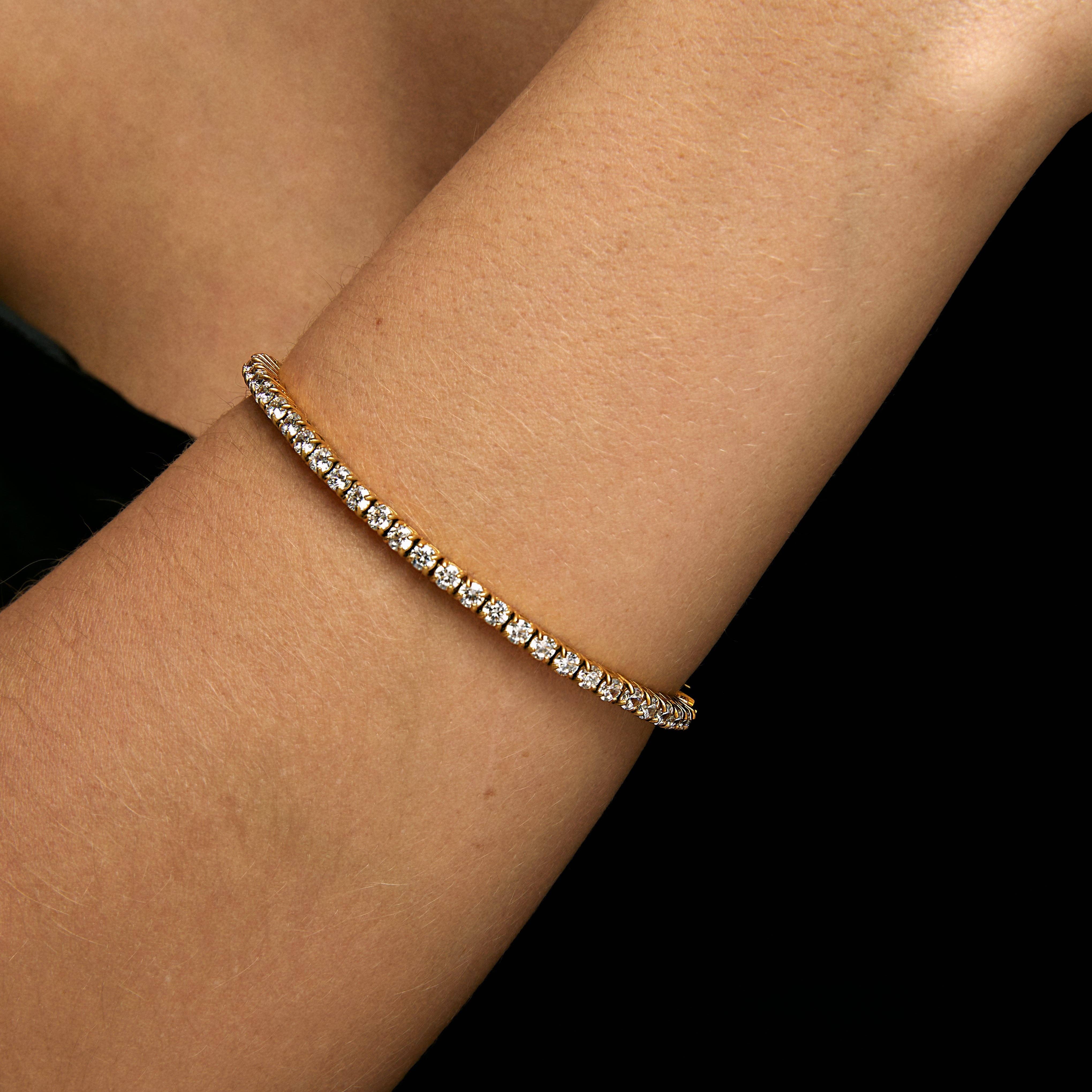 Hey Harper - Wholesale Tennis Bracelet - Aurea Clear Tennis Bracelet1