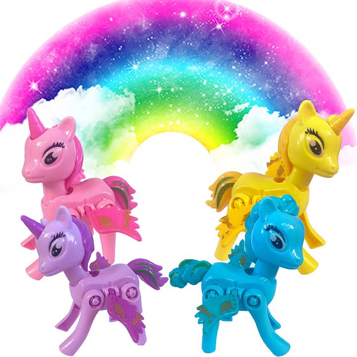 Lelaffet – Großhandel Spielzeugset – Kinder – Überraschungseier mit Spielzeug im Inneren des Osterstrumpfes Stuf Unicorn