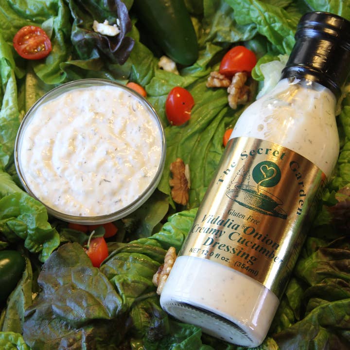 The Secret Garden - Wholesale Salad Dressing - Cucumber Dill Salad Dressing New!0