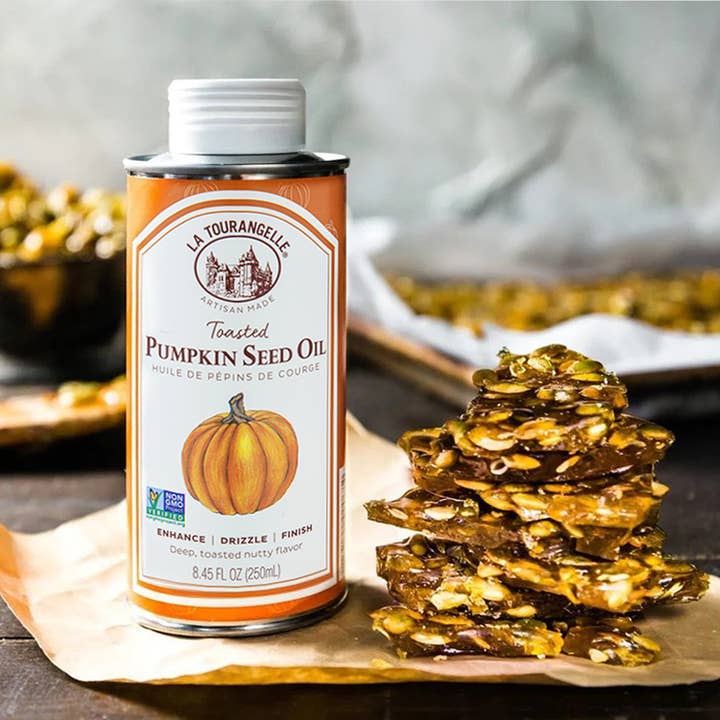 La Tourangelle - Wholesale Cooking Oil - La Tourangelle Toasted Pumpkin Seed Oil, 8.45 Fl Oz- 6 Units