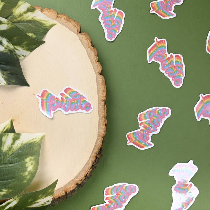 Rainbow Pride Sticker for wholesale by Giselle Luna
