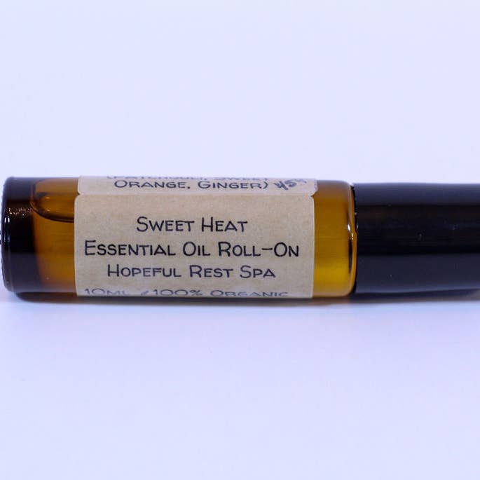 Sweet Heat Organic Essential Oil Roll-On for wholesale by Hopeful Rest Spa