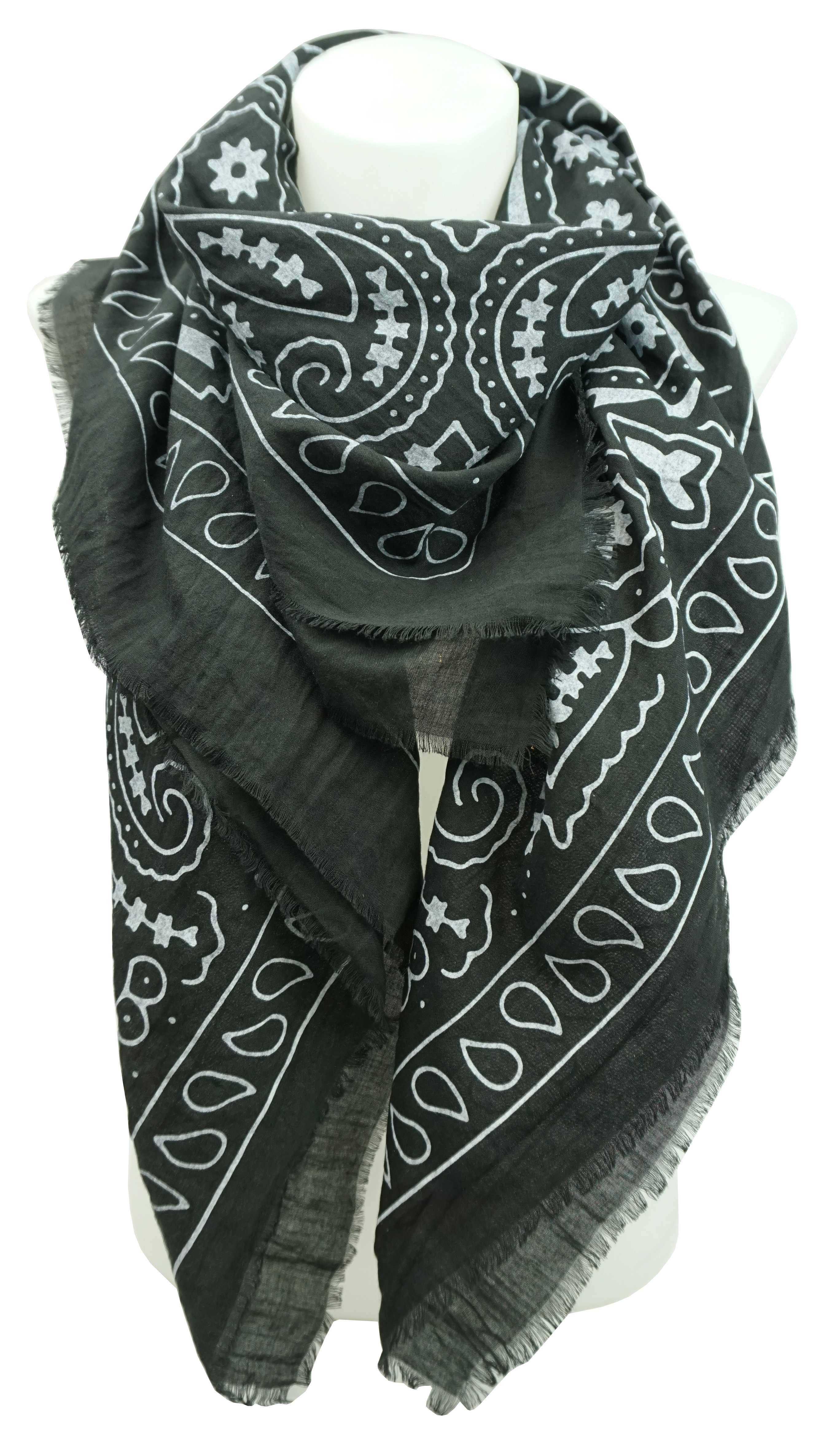 Anais - Wholesale Bandana - Women's - Large bandana scarf 46735-a52