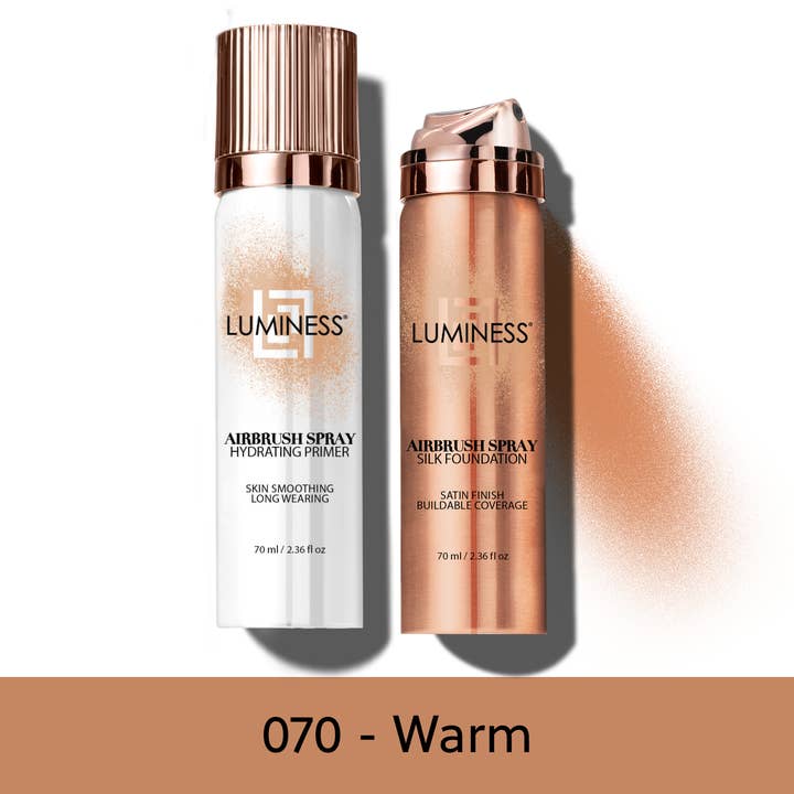 LUMINESS - Wholesale Face Makeup Primer - Airbrush Spray Silk Foundation & Hydrating Primer Kit6