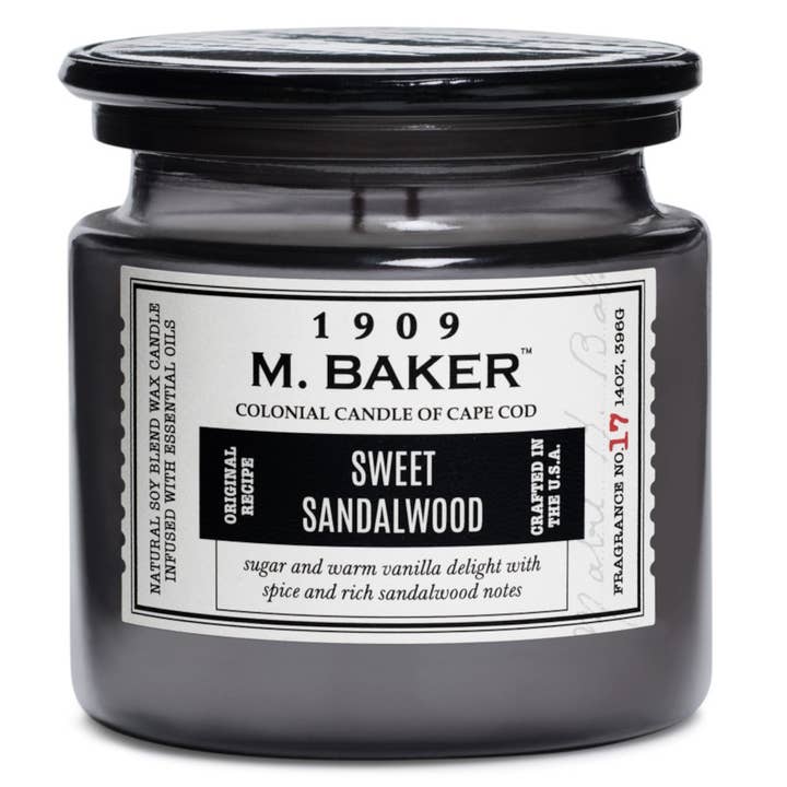 Bougie parfumée Sweet Sandalwood 396G pour la vente par Colonial Candle DE