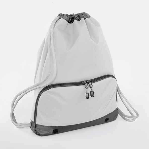 Logo Free Clothing - Wholesale Drawstring bag – Unisex - BagBase Athleisure Drawstring Bag | 18 Litre Capacity | Shoe Pocket | 6 Colours | One Size4