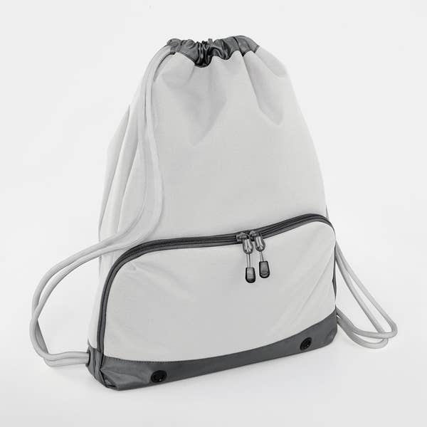 Logo Free Clothing - Wholesale Drawstring bag – Unisex - BagBase Athleisure Drawstring Bag | 18 Litre Capacity | Shoe Pocket | 6 Colours | One Size4