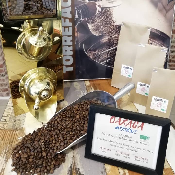 La Brûlerie Des Olonnes – Großhandel Kaffeebohnen – Mexiko - Oaxaca Bio - 1 kg Gemahlen