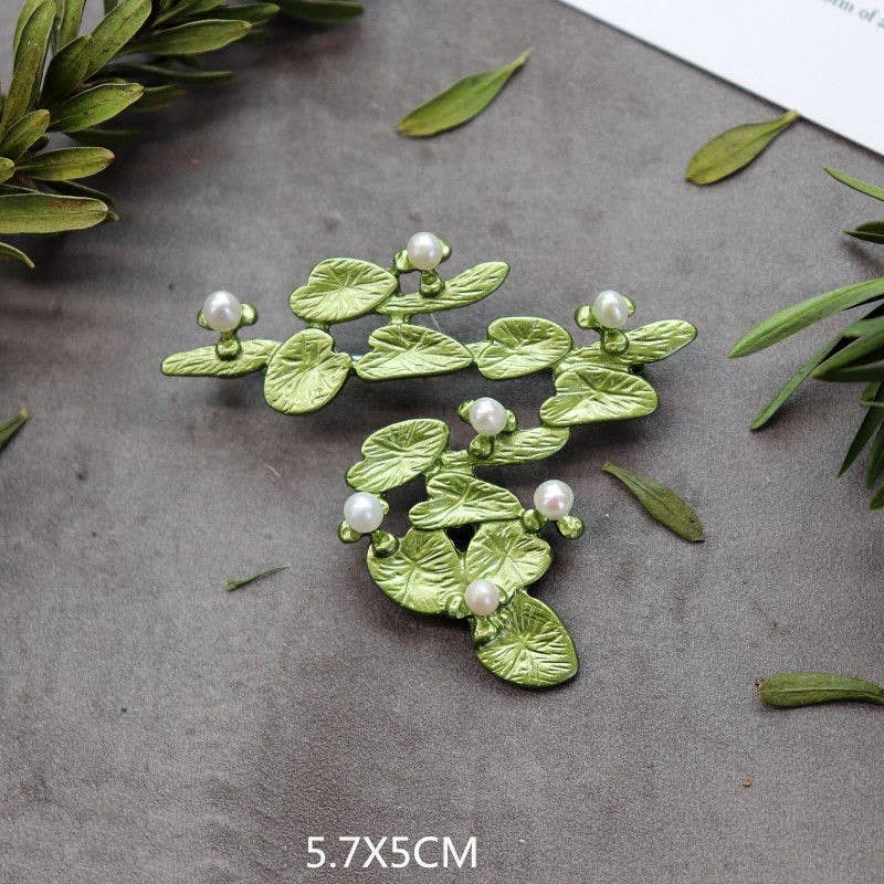 Tourtiwi - Wholesale Brooch - Lily Of the Valley Brooch, Botanical Series Pin14