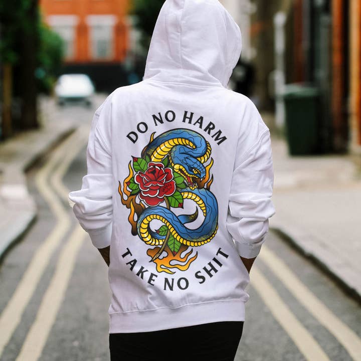 Do No Harm Hoodie (Unisex) for wholesale by Broken Society