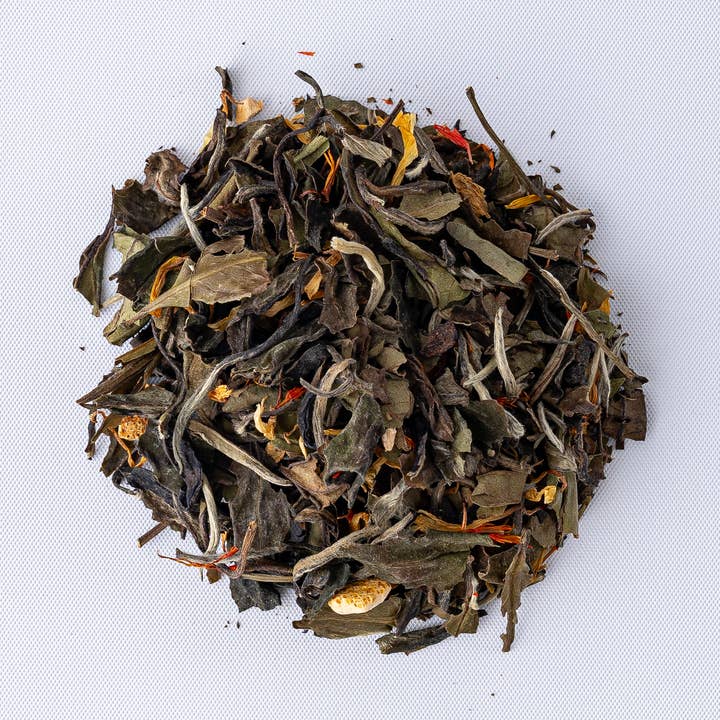 Jackson Avenue Tea Co - Wholesale Loose Tea - Ginger Peach Orange White Loose Leaf Tea0