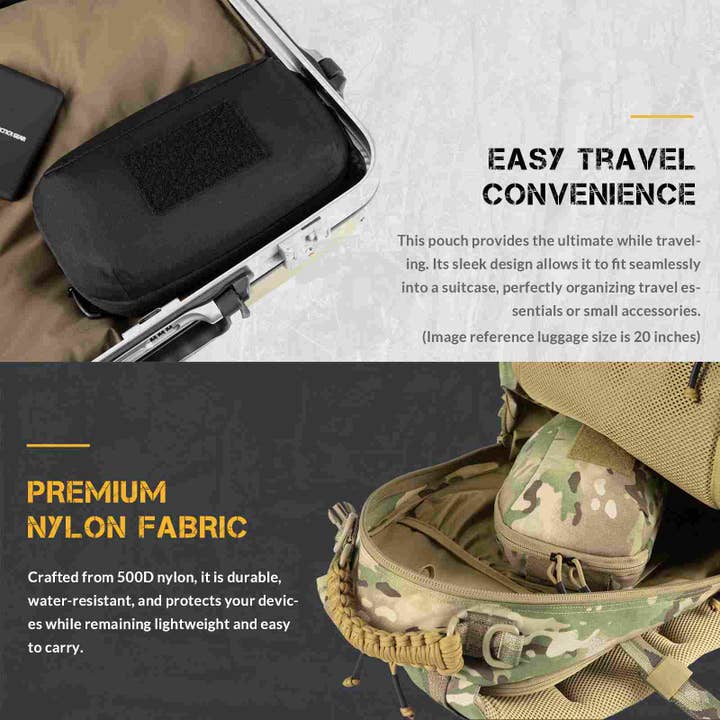 Antarctica Outdoors - Wholesale Pouch – Unisex - Votagoo Electronic Organizer Accessory Tech Pouch for MacBook Charger, Cord Organizer Travel Storage Bag1