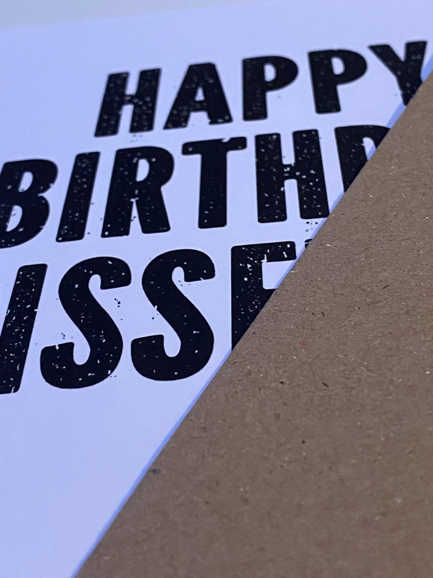 Prints With Personality - Wholesale Birthday Card - Rude, offensive birthday card: Pissflaps5
