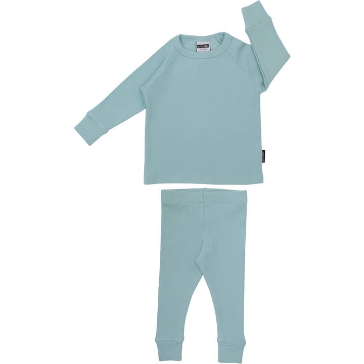 Ribbed Set - Crystal Blue for wholesale by Cribstar