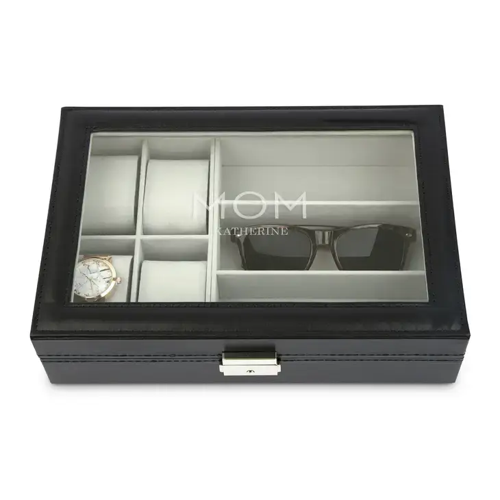 Weddingstar Inc. - Wholesale Jewellery box/organiser - Watch & Sunglasses Travel Box - Mom3