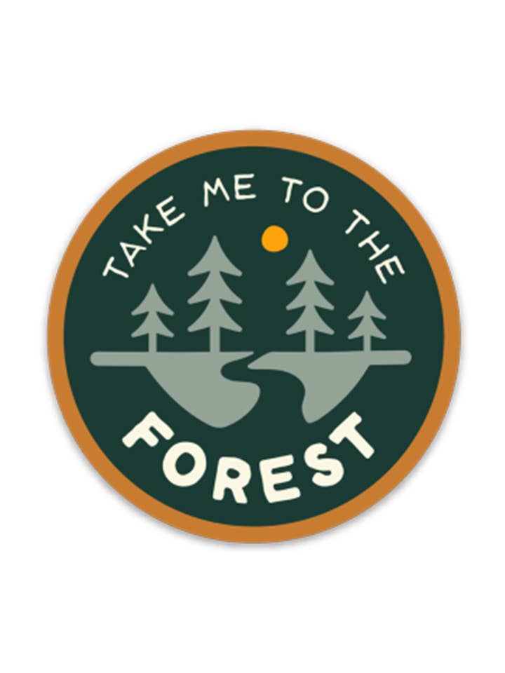 To the Forest | Sticker for wholesale by Keep Nature Wild