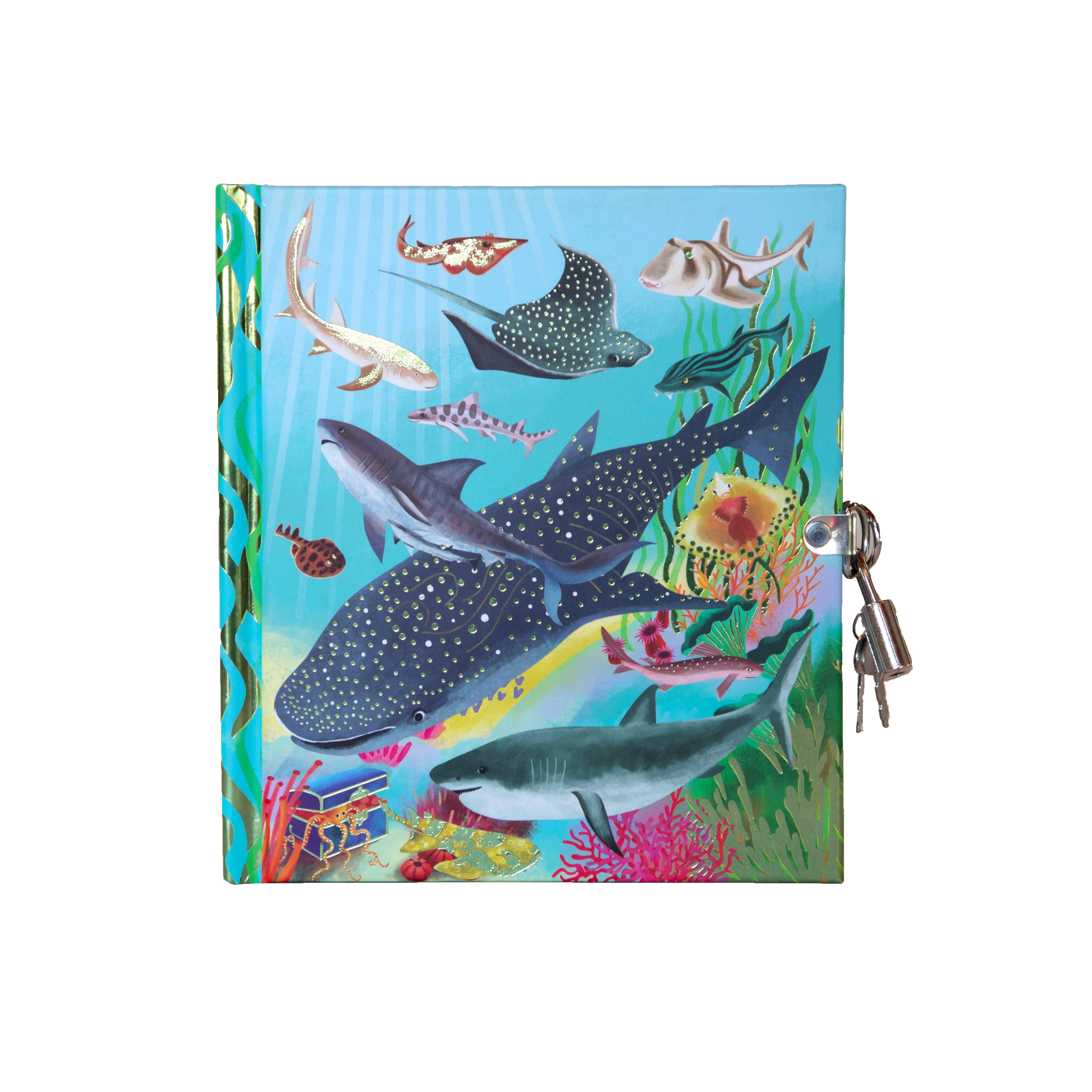 eeBoo - Wholesale Journal/Diary - Kids - Sharks and Friends Journal