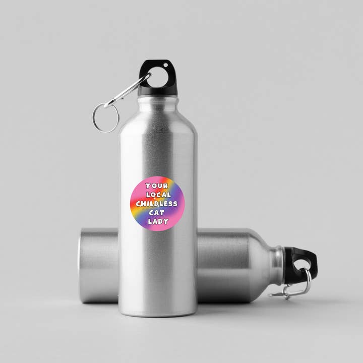 Atomic Cactus Stickers - Wholesale Sticker - Your Local Childless Cat Lady Sticker | Vinyl Sticker | Cat Lady | Novelty | Cute | Kamala Sticker | Gay Sticker4