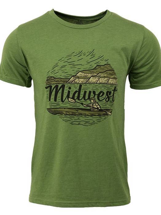 Men's Midwest T-shirt for wholesale by Seek Dry Goods