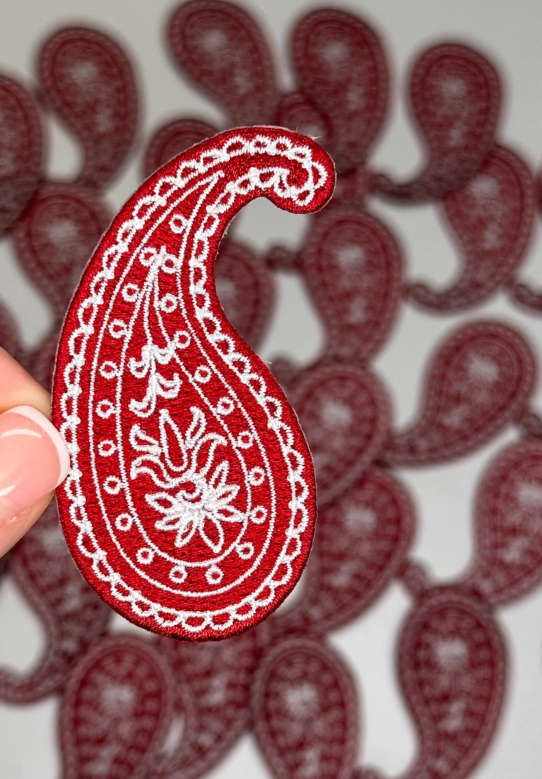 Aloe and Milk Boutique - Wholesale Patch - Paisley patch, western, boot patch, cowgirl, cheer, football4