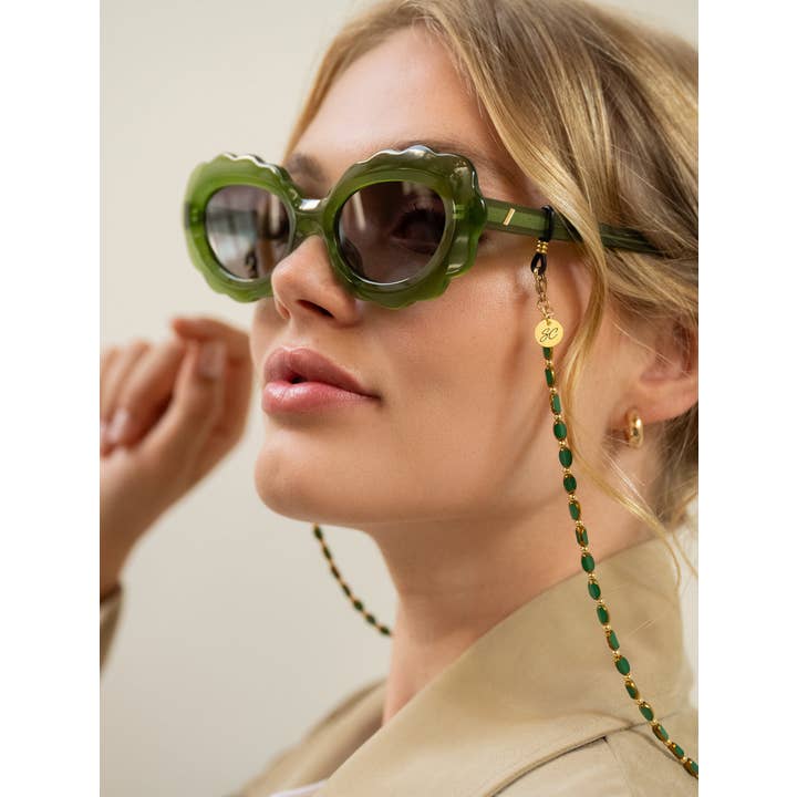 Sunny Cords - Wholesale Sunglasses/Eyeglasses Strap - Women's - Sam Green | Glasses chain4