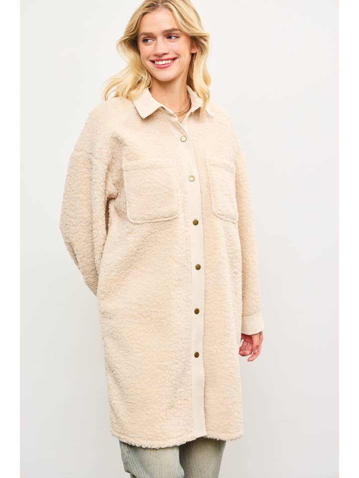 Mustard Seed - Wholesale Jacket - Women's - BOUCLE TEXTURED JACKET