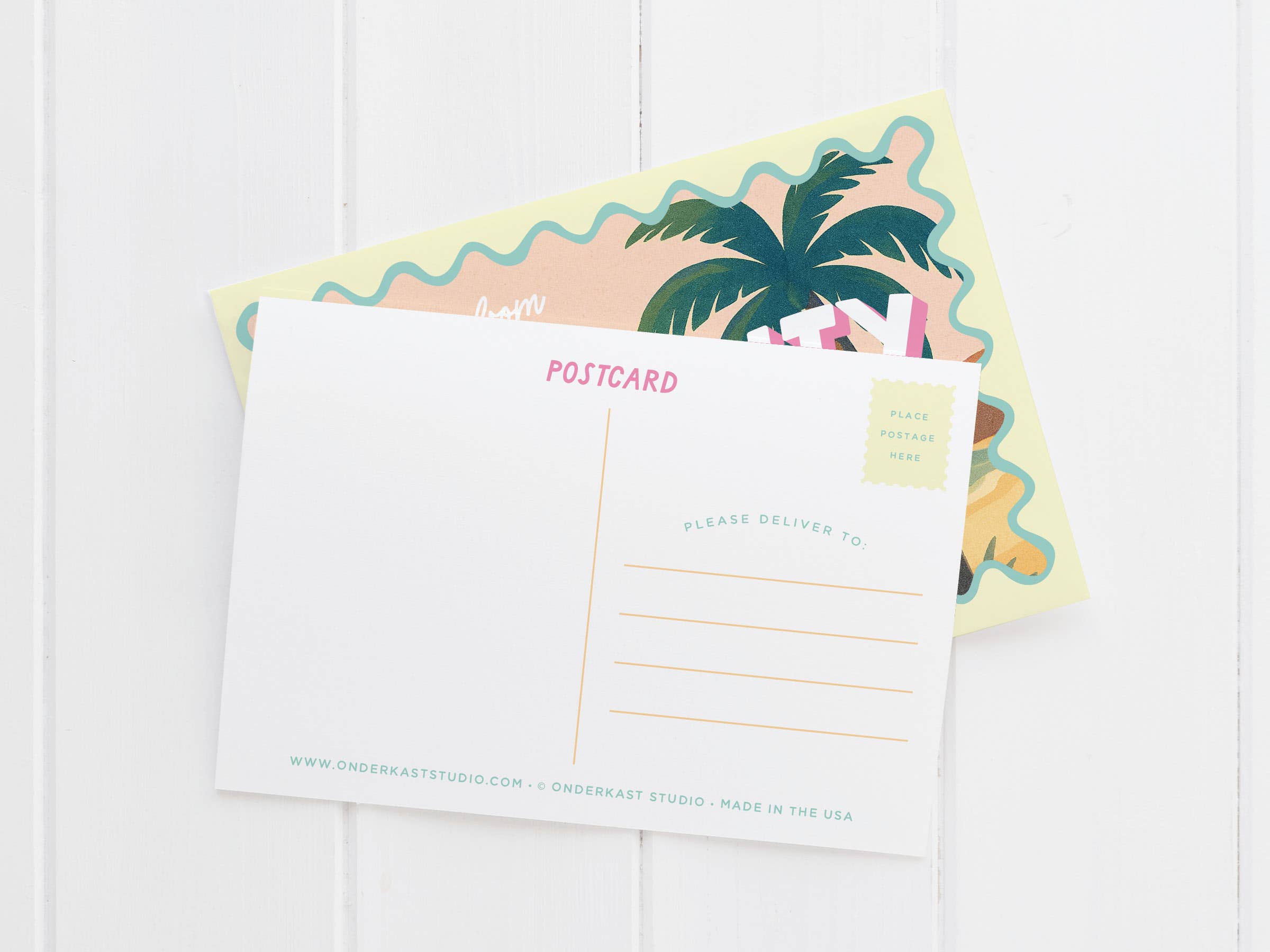 Easyhand Goods – formerly Onderkast - Wholesale Ansichtkaart - Aangepaste Strandlandschap Ansichtkaart1