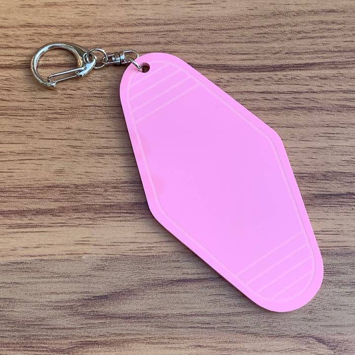 Motel Style Keychain Blanks for wholesale by Rijid Designs