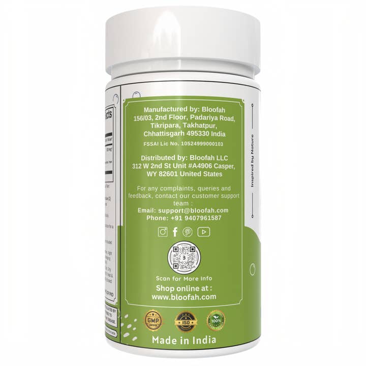 Bloofah – Großhandel Nahrungsergänzungsmittel/Vitamin zum Einnehmen – Bittermelonen-Kapseln 500mg | 10:1 Extrakt, natürlich, nicht-GVO