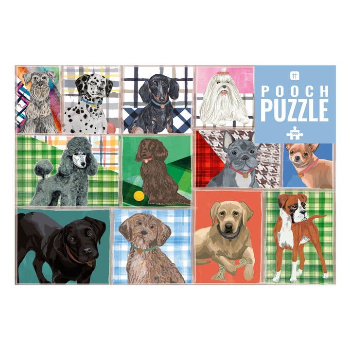 Dog Breeds Puzzle |1000 Pieces | for wholesale by Talking Tables UK