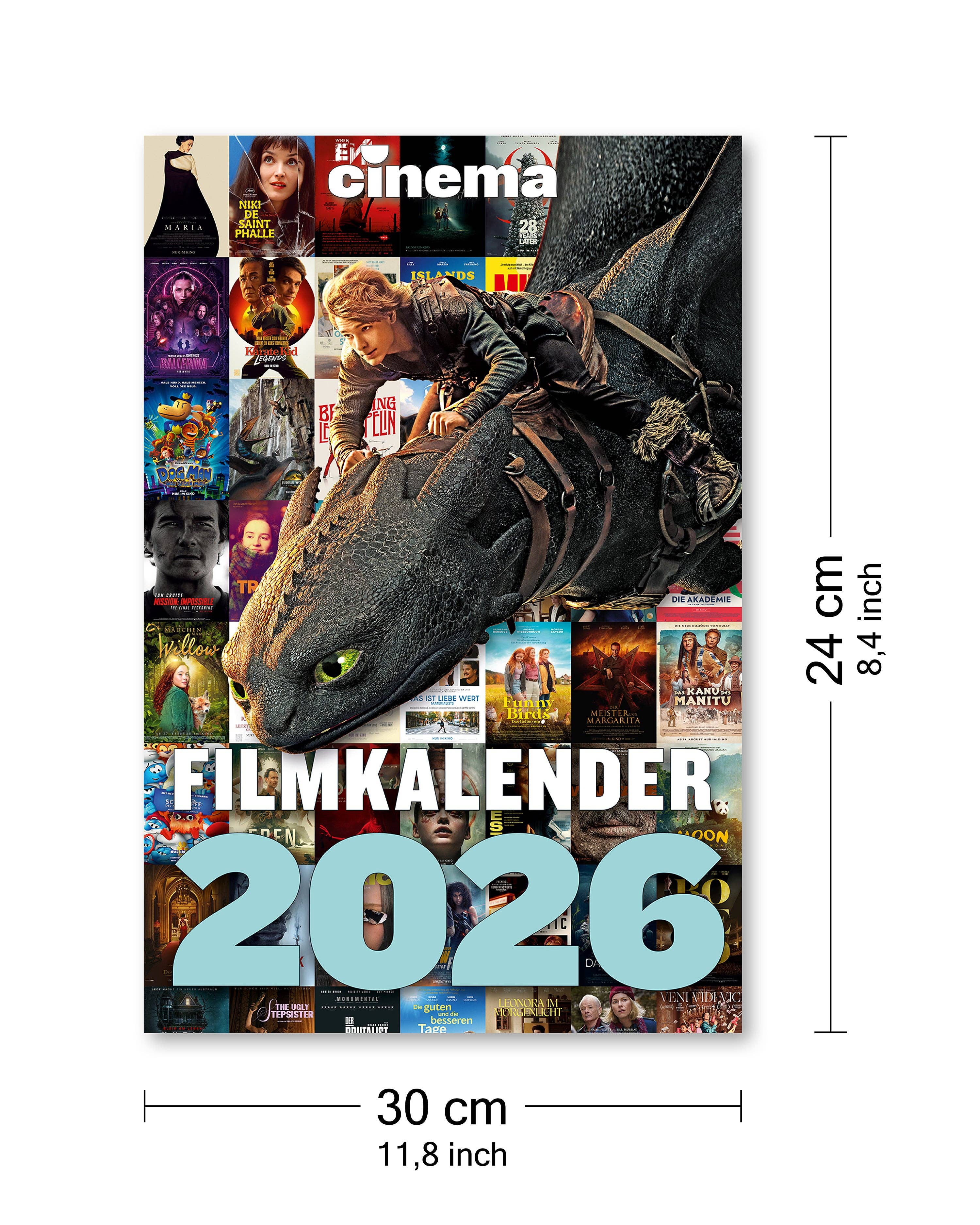 Close Up GmbH - Wholesale Calendar - Cinema Film Calendar 20264