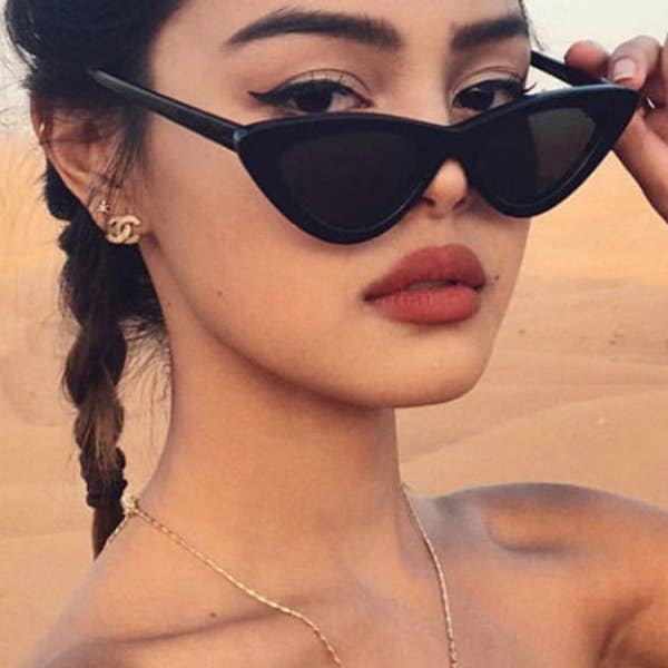 Cateye Sun Protection Sunglasses Accessories for wholesale by Plush Looks