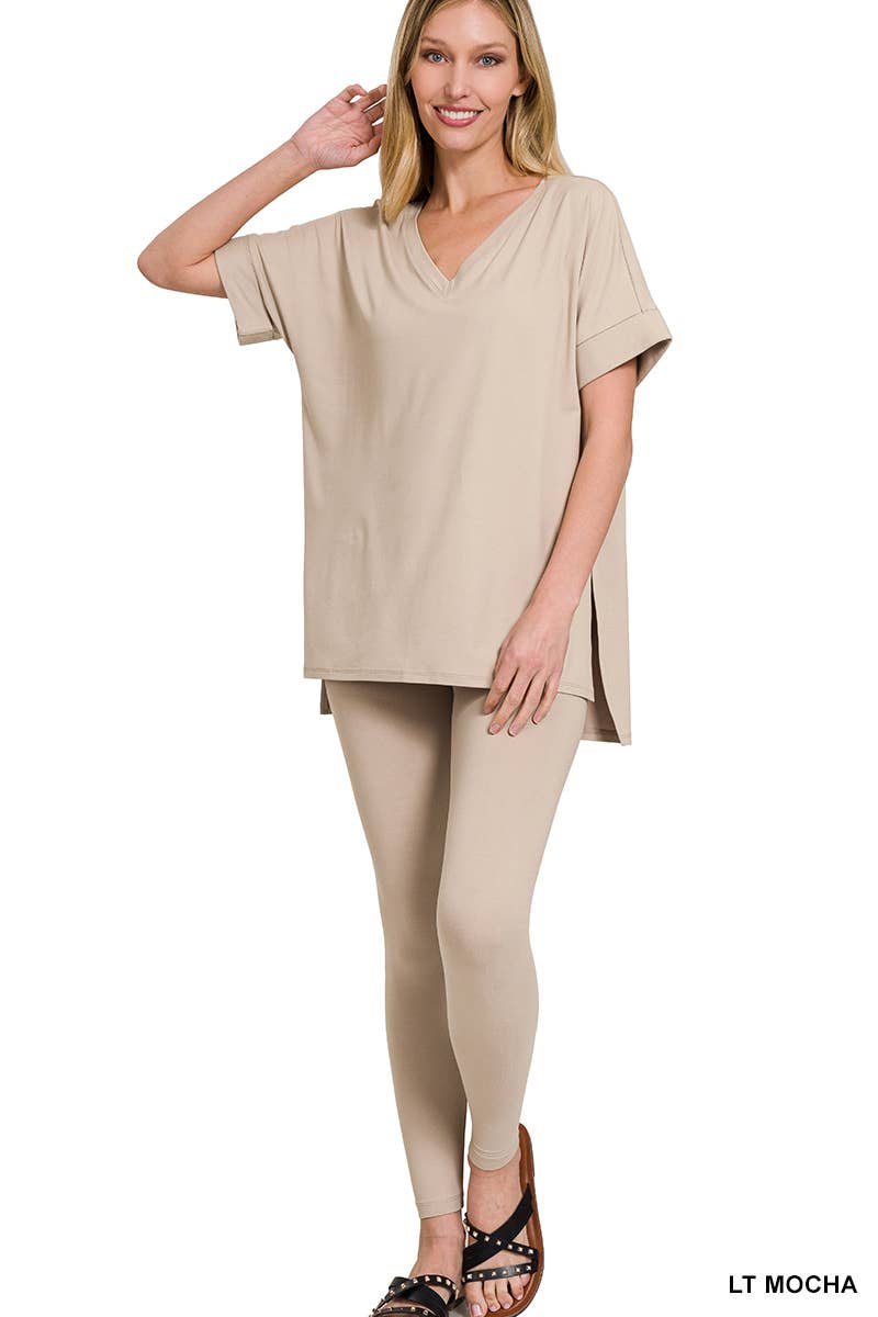 42POPS – wholesale Mjukisset – Dam – .Tunika & Leggings 2-delarsset37