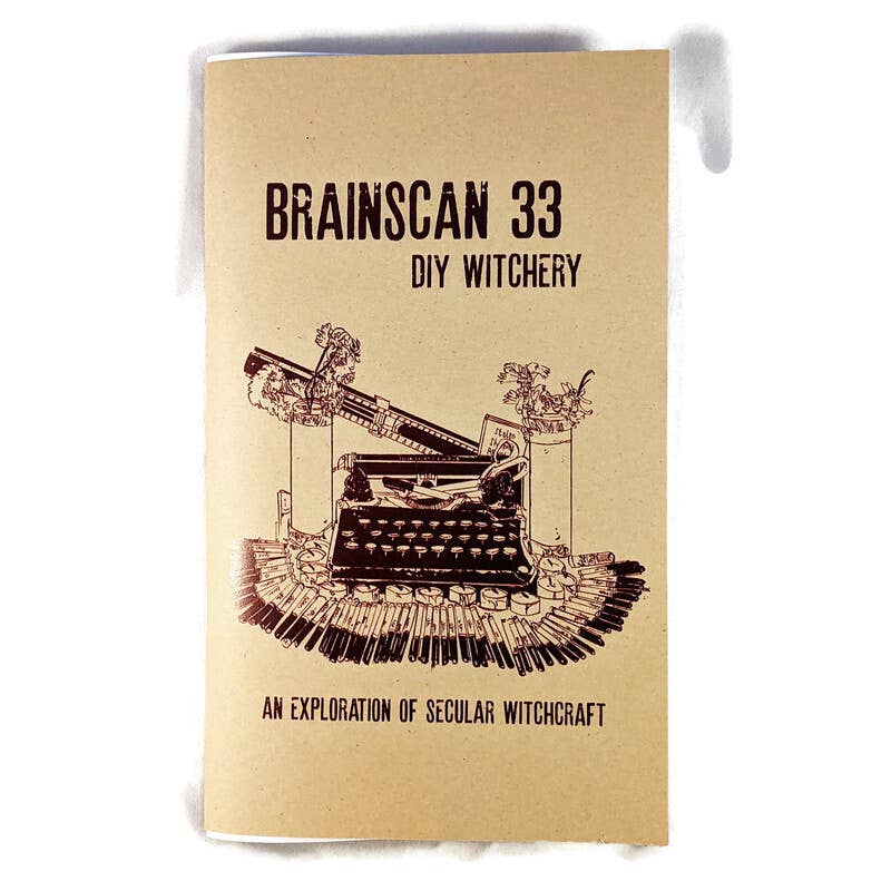 Portland Button Works - Wholesale Comic Book - Brainscan Zine Issue 33 An Exploration of Secular Witchcraft1