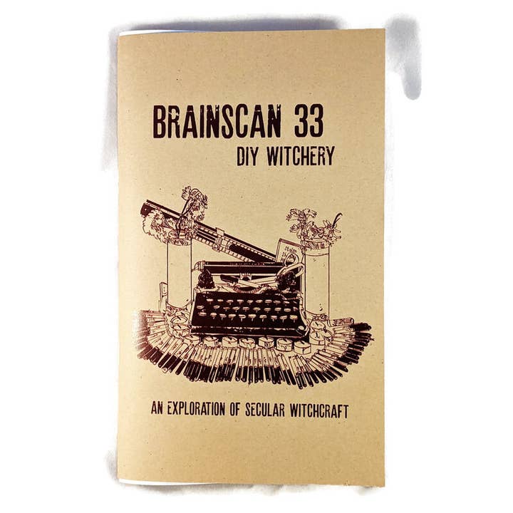 Portland Button Works - Wholesale Comic Book - Brainscan Zine Issue 33 An Exploration of Secular Witchcraft1