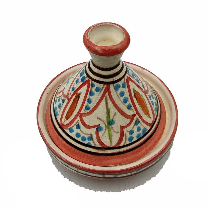 Etnico Arredo - Vendita all'ingrosso Ciotole/Piatti decorativi - Mini Tajine Etnica Marocco Marocchina Spezie Salse Ceramica Terracotta 1702221330