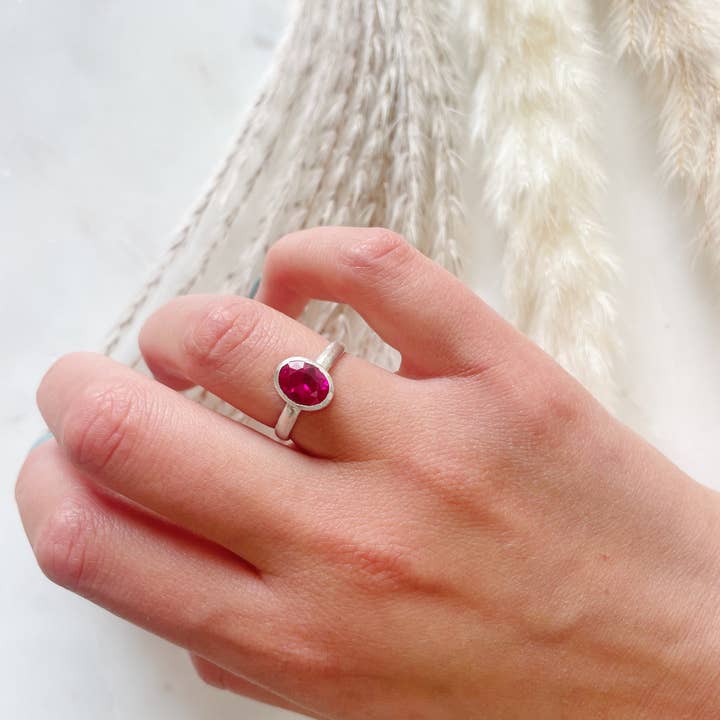Chezza Jewelry - Wholesale Single Stone/Solitaire Ring - Ruby Ring1