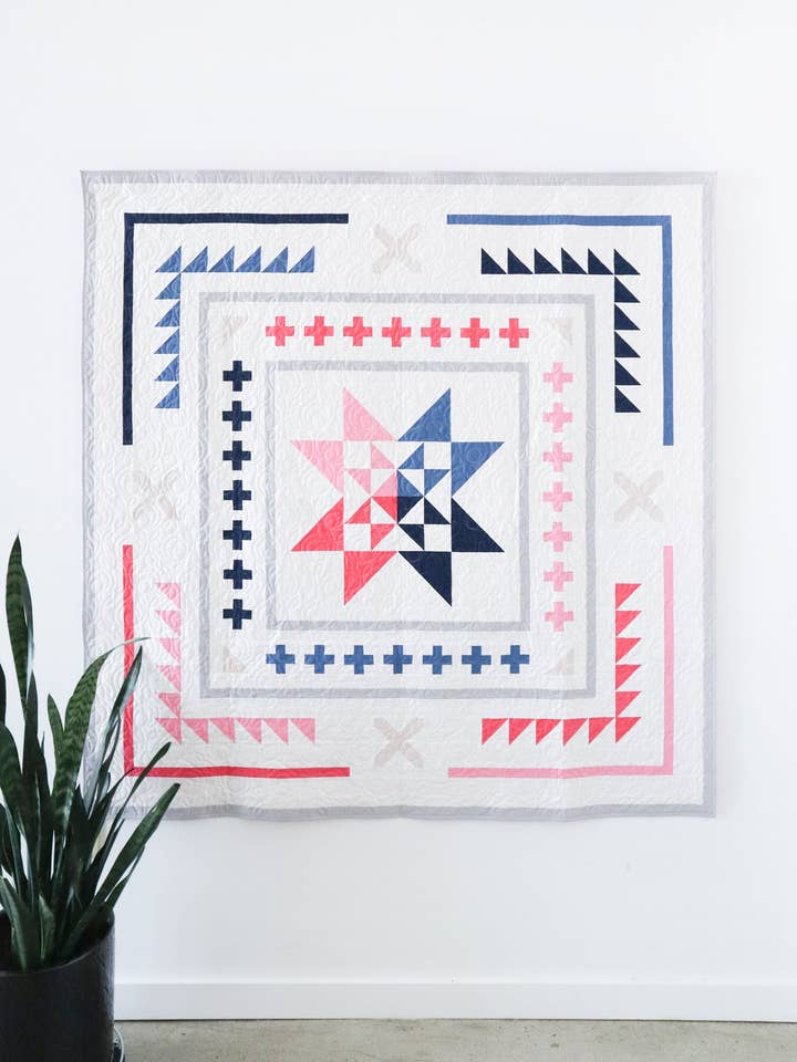 Golden Hour Quilt Pattern for wholesale by Cotton and Joy