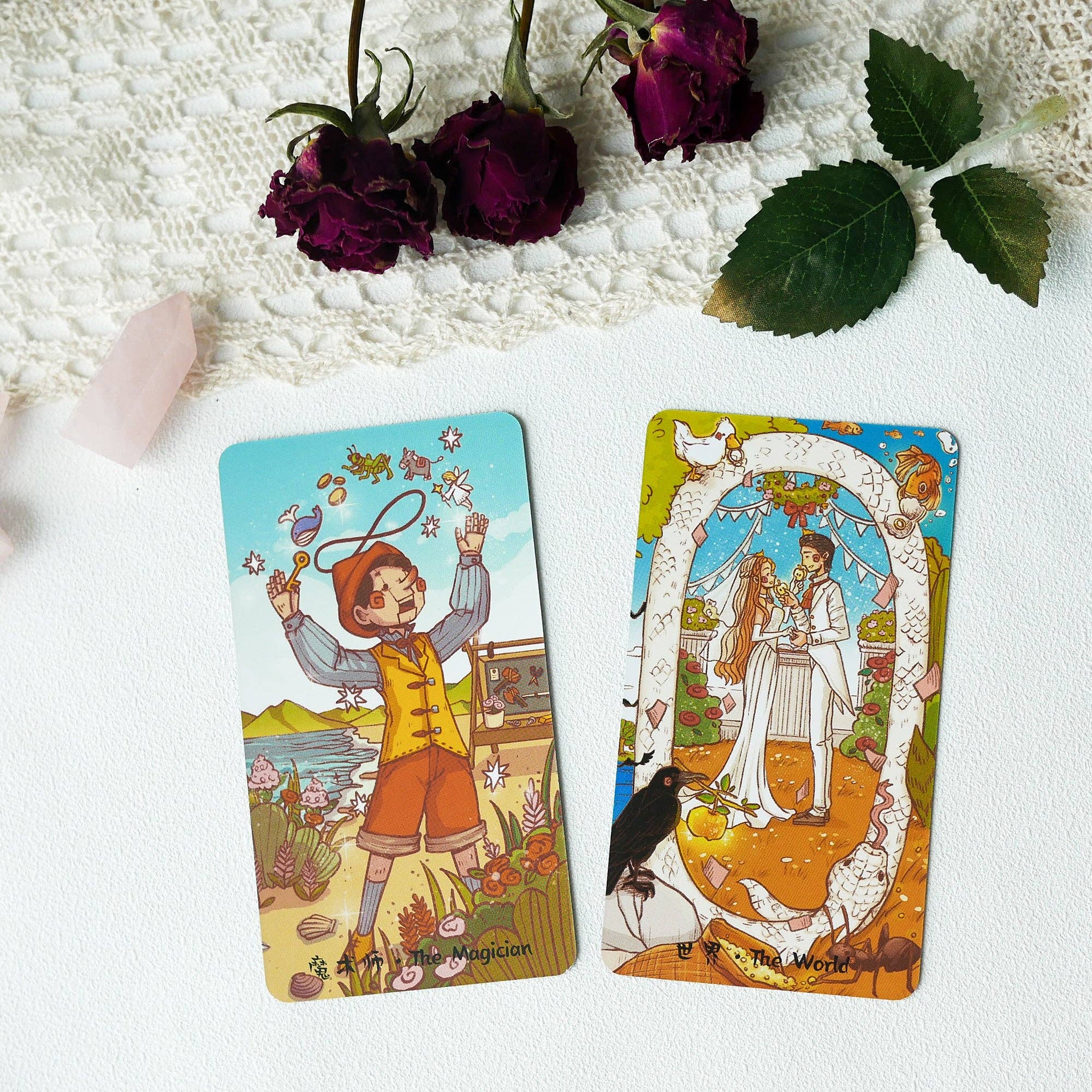 Vermilion Collection - Wholesale Tarot Cards - The Land of Stories Tarot2