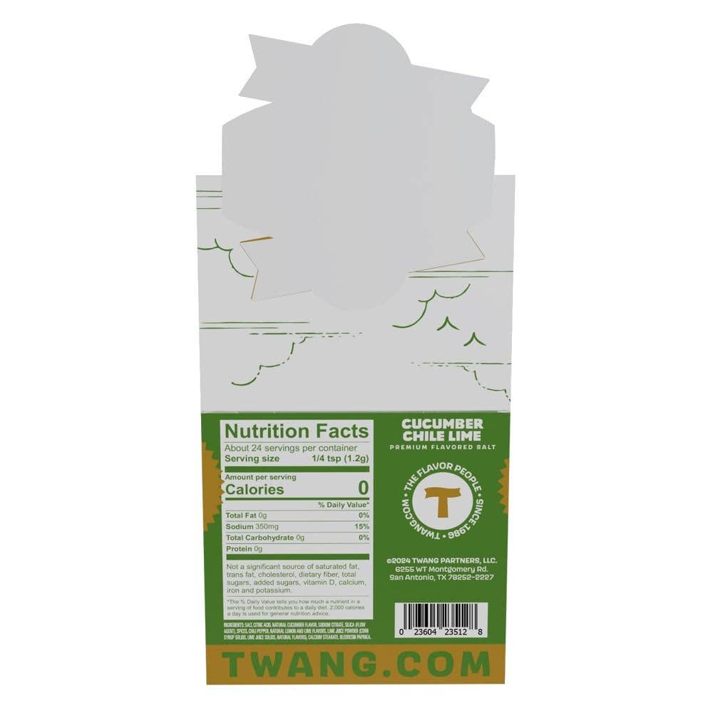Shop The King - Wholesale Salt - Twang Longneck Cucumber Chile Lime 23125 oz 24 Per Box7