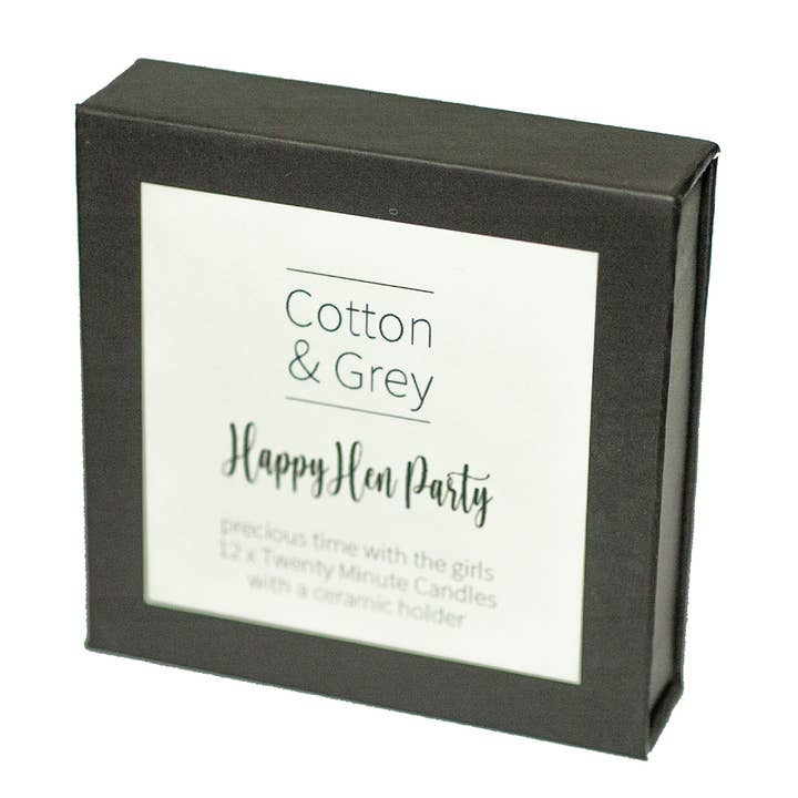 Cotton & Grey – wholesale Avsmalnande ljus – Lycklig Hönsfest