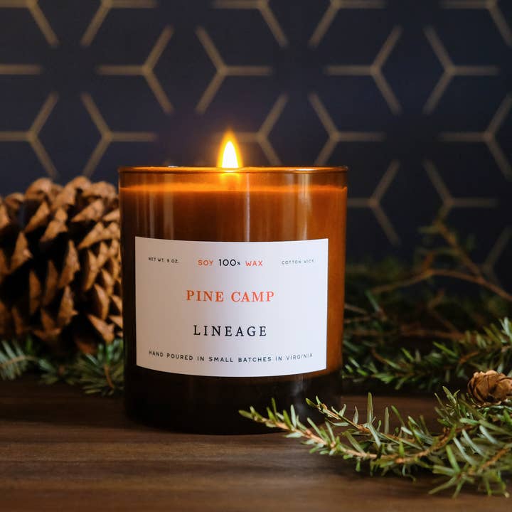 Lineage - Wholesale Jar/Filled Candle - Pine Camp Candle
