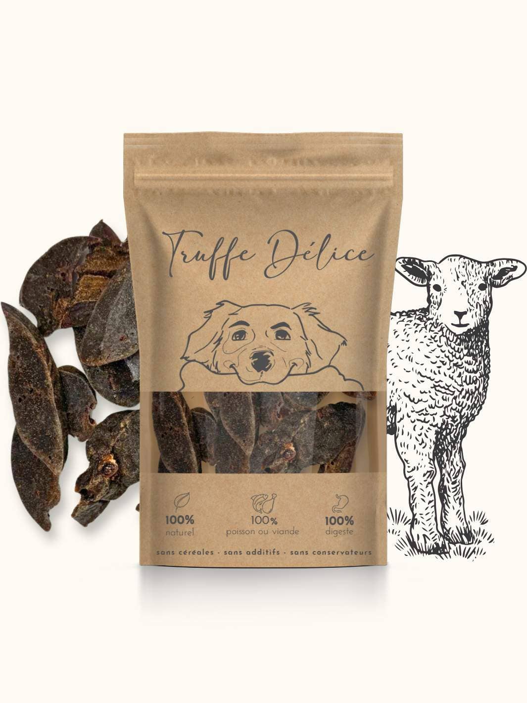 Truffe Délice - Wholesale Pet Treats - Dog - Lamb liver0