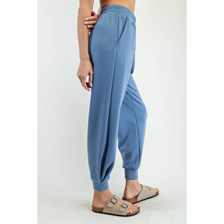 Rae Mode - Wholesale Athletic Sweatpants/Joggers - Women's - MODAL SCUBA FULL LENGTH JOGGER PANT55