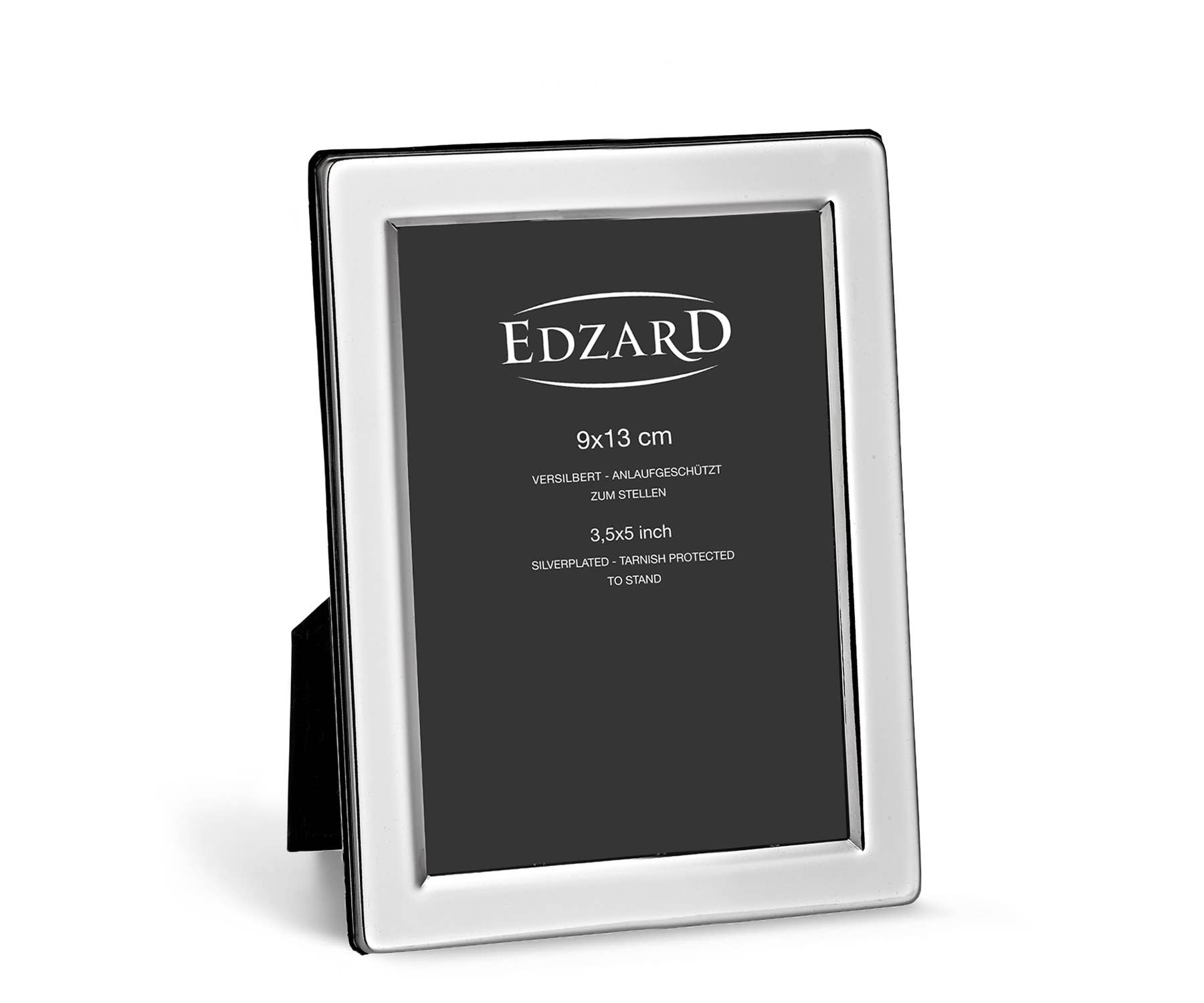 EDZARD - Wholesale Photo Album - Photo Frame Salerno for Photo 9 x 13 cm, Silver-Plated0