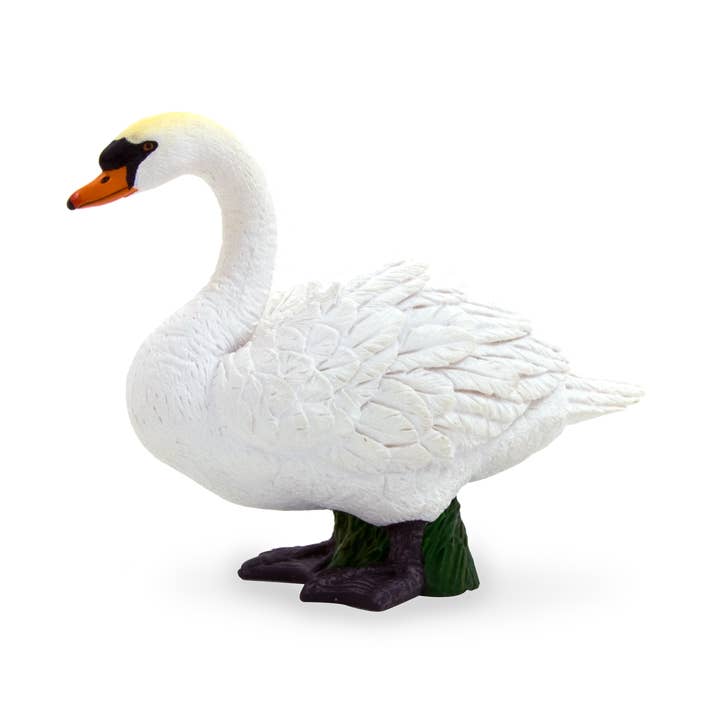 Mojo Mute Swan Animal Figurine for wholesale by Mojo